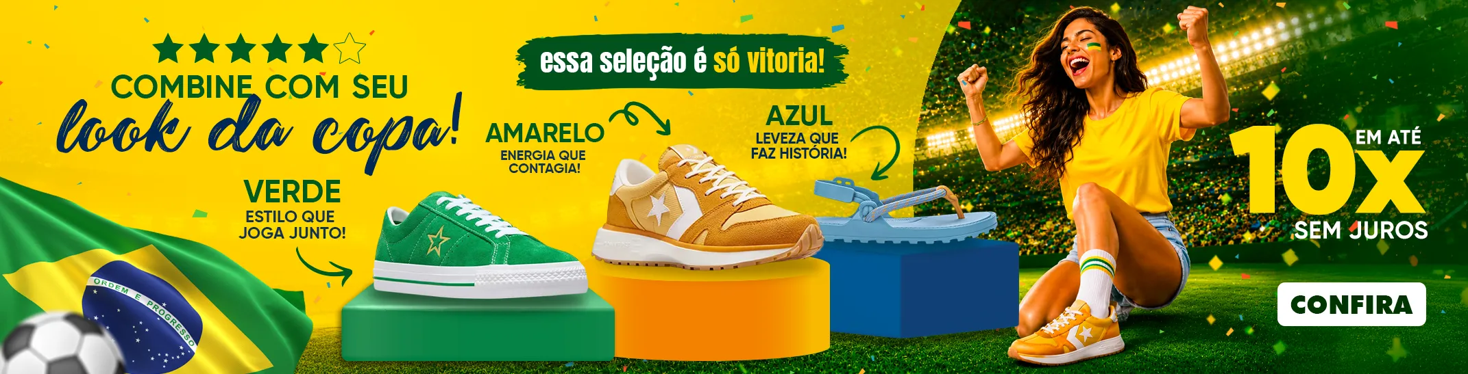 Chuteiras e Bolas com Ofertas Imperdíveis | Clovis Calçados